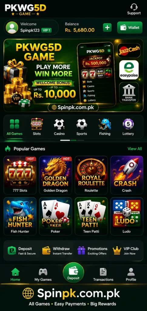 PKWG5D Game
